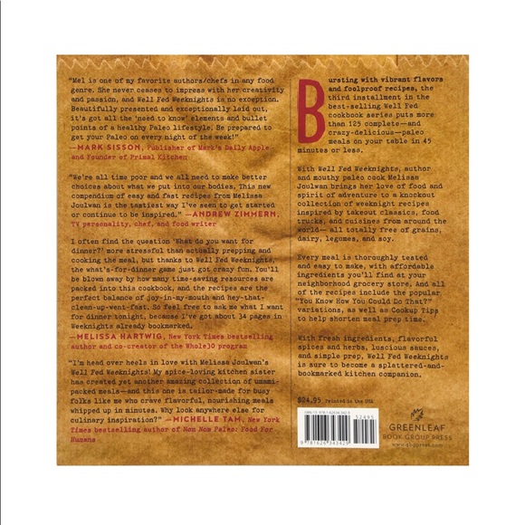 Well Fed Weeknights cookbook Paleo Meals in 45 Min - Picture 2 of 2